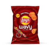 Lays Wavy Texas Bbq Chips 17g